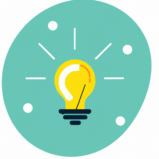 a lightning bulb