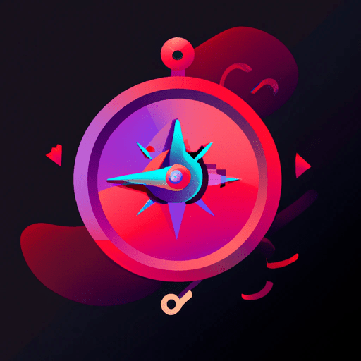 a compass