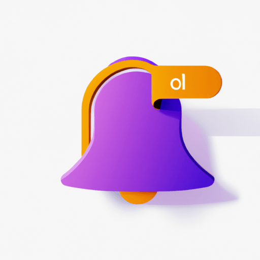 a notification bell